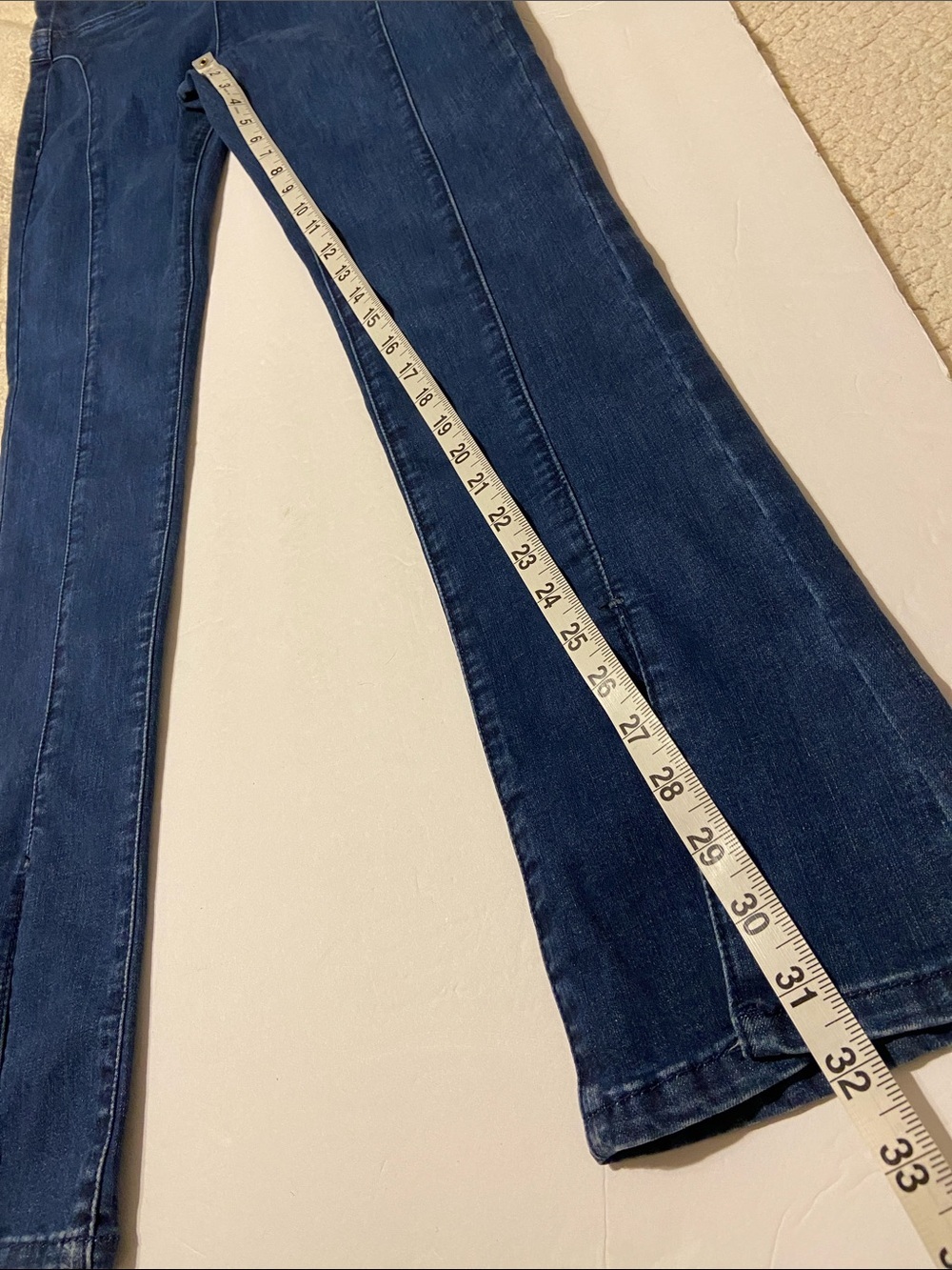 We The Free Double Dutch Pull-On Slit Skinny Jeans Size Small Brand New - Picture 11 of 13